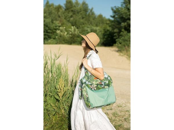 Sensillo MOM JUNGLE BAG VIHREÄ