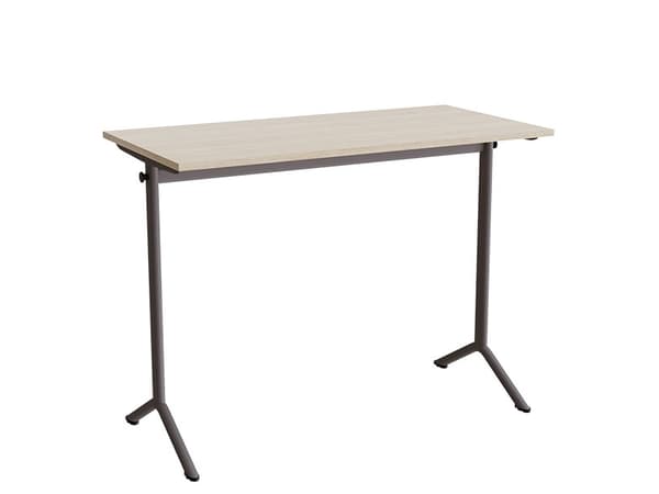 Bord Atlas 1130, 1200x600 mm, vitpigmenterat t.ex., gråt stativ