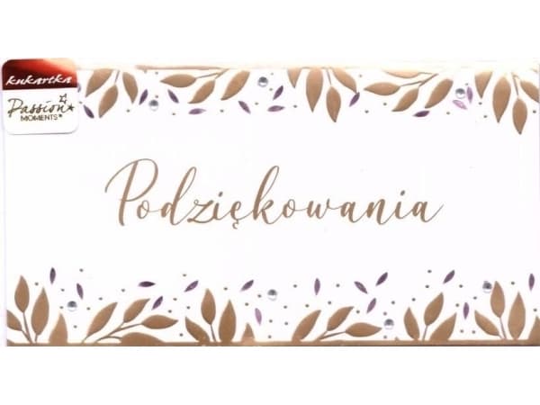 KUKARTKA Karnet PM-208 Acknowledgements