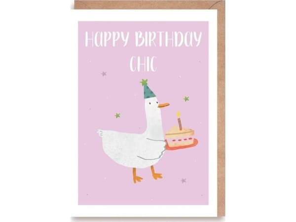 Cardie Kartka urodzinowa Happy Birthday Chic K151