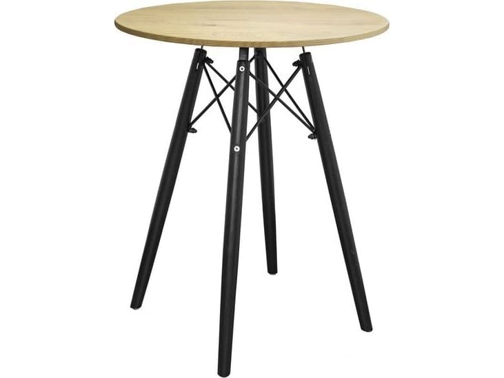 Mufart Round table ETT for the kitchen, dining room, living room 60cm - ASH