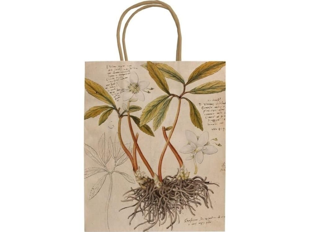 Skona Ting Decorative bag A5 STBAG103 Anno 1550 hellebore