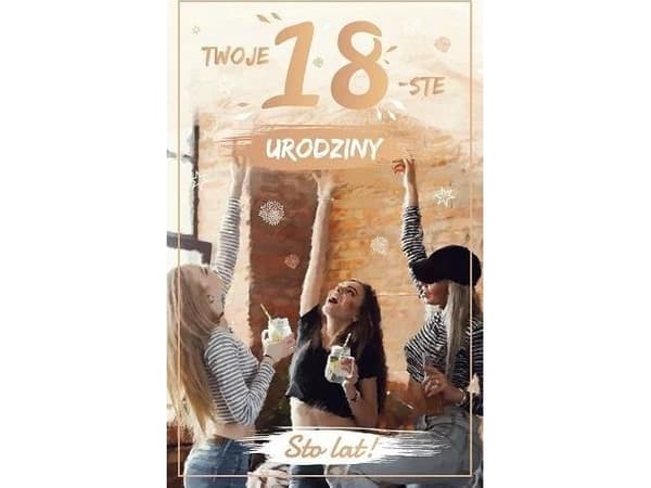 AB Kort 18-årsdag Carnet AB Målat - Din 18-årsdag P18