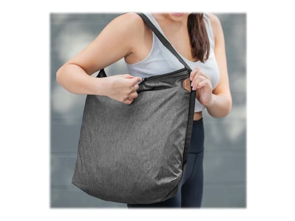Peak Design Packable Tote - Bærepose - nylon, mikrofiber, 100% recycled 70D ripstop polyester - koksgrå