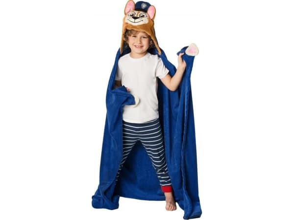 Paw Patrol Chase Luksus Poncho med hætte