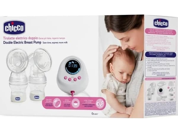 CHICCO-9940-ELEKTRISK DOBBELBRYSTPUMPE
