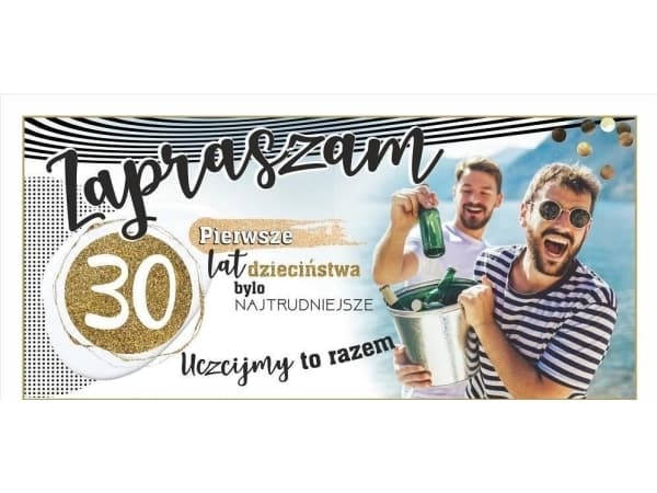 AbCard Inbjudan till födelsedag 30 Z120 (10 st)