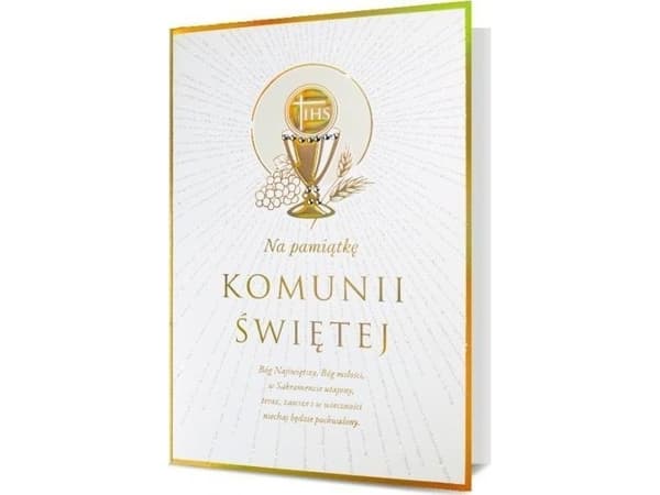 Pan Dragon Kartki karnet B6 HM 200-1783 Komunia Pan Dragon