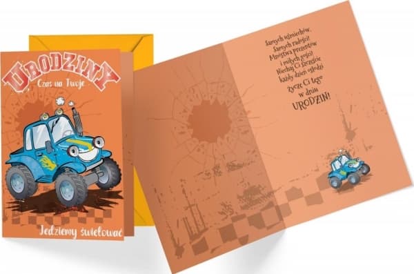 CUCCARD B6 carnet PR-409 Födelsedagskalas för barn