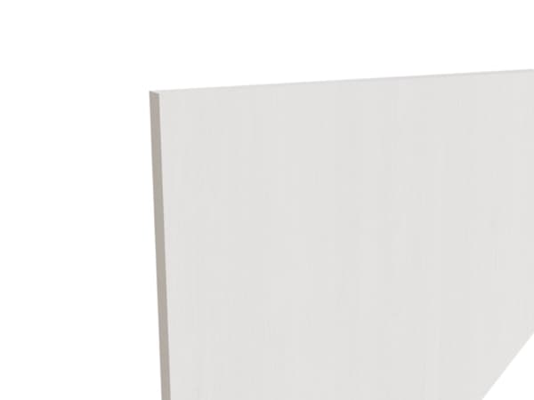 Garderobeindretning Eira Light, stor låge, naturfarvet krydsfinér, hvid laminat, rumbredde 250 mm