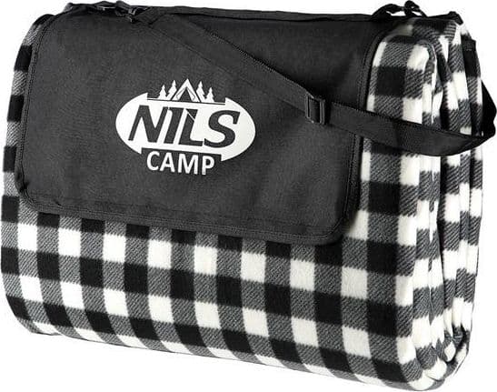 Nils Extreme NC2310 PICNIC BLOCK WHITE & BLACK 300x200 CM PE + ALU NILS CAMP
