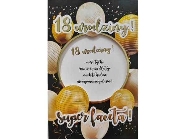 Yeku Kort Födelsedag 18 6K - 021