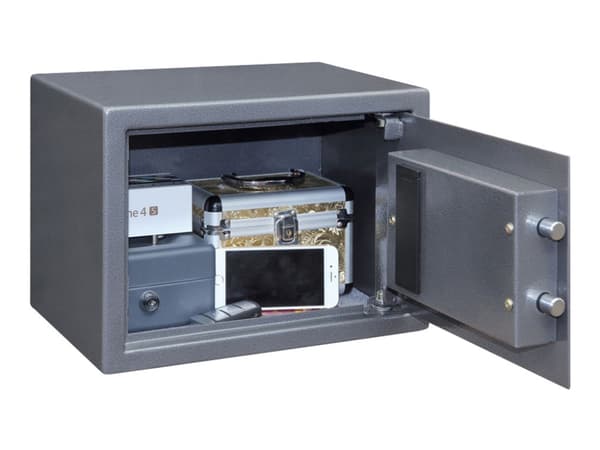 Phoenix Safe Co. SS0802E, Musta, Harmaa, Terästä, 350 mm, 250 mm, 250 mm
