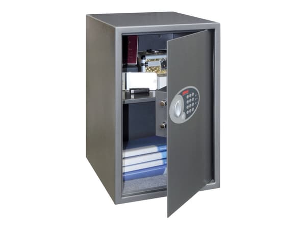Phoenix Safe Co. SS0805E, Harmaa, Ruostumaton teräs, Terästä, 370 mm, 445 mm, 560 mm