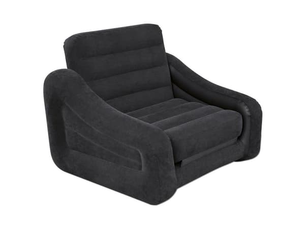 Intex Pull-Out Chair, Enkel-stol, Grå, PVC, 2240 mm, 1170 mm, 660 mm