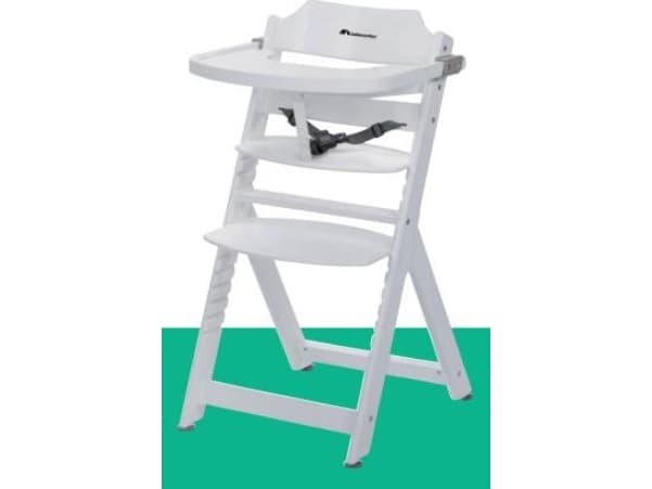 Feeding chair BBC BBC TIMBA WHITE FEEDING CHAIR CDON