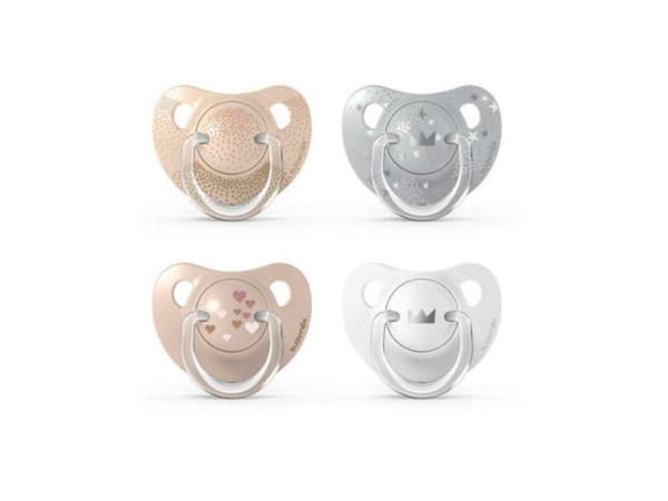 Suavinex Silicone Soother Anatomical 0-6M 2v