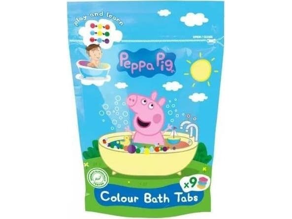 EDG Peppa Pig kylpyvärit 9x16g p14 EDG EDG