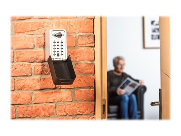 MASTER LOCK 5426EURD, Seinäkassakaappi, Harmaa, Koodi, Seinä, Avain, 103 mm