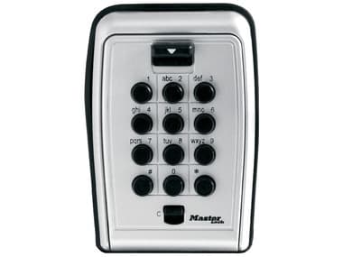 MASTER LOCK 5423EURD, Väggkassaskåp, Svart, Grå, Kombinationslås, nyckel, 79 mm, 52 mm