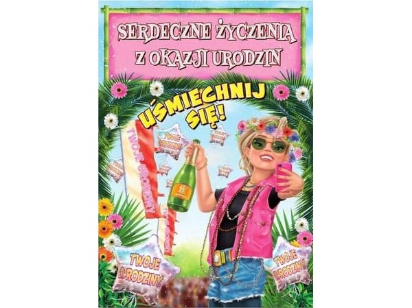 Trend Födelsedag gratulationskort MF37