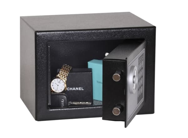 Phoenix Safe Co. Compact SS0721E, Musta, Elektroninen, 4 L, Terästä, 230 mm, 170 mm