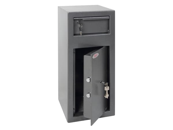 Phoenix Safe Co. SS0992KD, Vapaasti seisova kassakaappi, Harmaa, Avain, Terästä, Raha, 250 mm