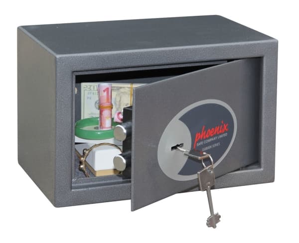 Phoenix Safe Co. VELA HOME & OFFICE, Grafitt, Metallisk, Nøkkel, 10 l, Stål, 310 mm, 200 mm