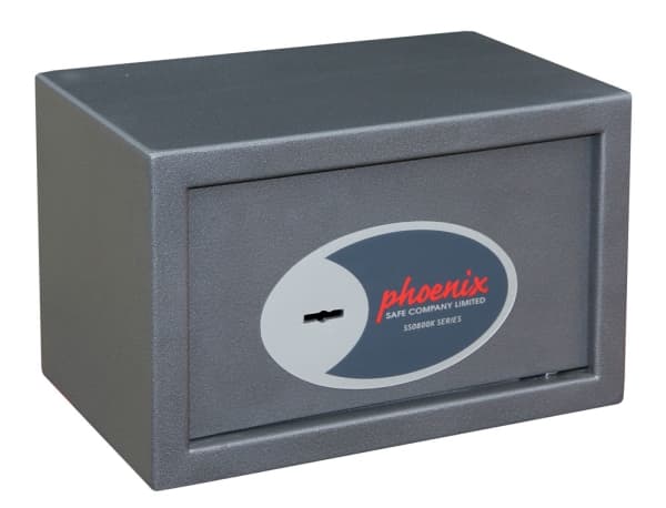 Phoenix Safe Co. VELA HOME & OFFICE, Grafitt, Metallisk, Nøkkel, 10 l, Stål, 310 mm, 200 mm