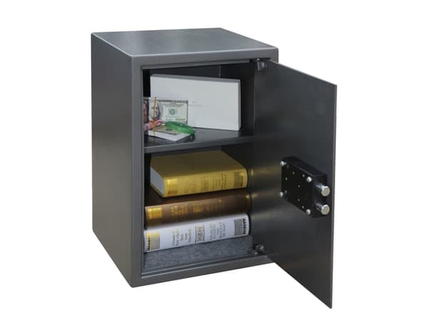 Phoenix Safe Co. SS0804K, Grafitt, Metallisk, Flat nøkkel, 51 l, Stål, Gulv, 350 mm