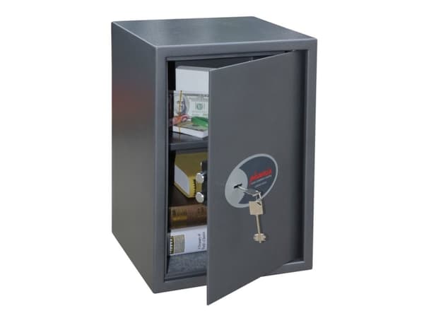 Phoenix Safe Co. SS0804K, Grafitt, Metallisk, Flat nøkkel, 51 l, Stål, Gulv, 350 mm