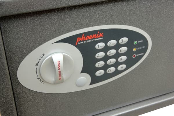 Phoenix Safe Einbruchschutztresor SS0801ED Vela Home Office