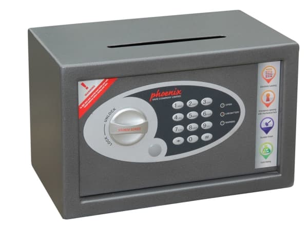 Phoenix Safe Einbruchschutztresor SS0801ED Vela Home Office