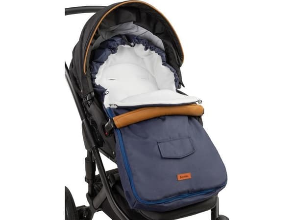 Sensillo POLAR NAVY FOOTMUFF FOR TROLLEY (95x40)