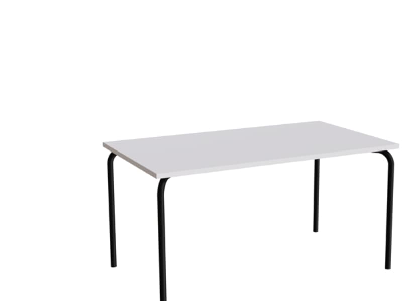 Bord Jerka 322, 1400x800 mm, grå laminat, sortering