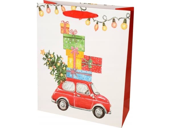 JU-PITER A4 Julklappspåse BN glitter 1257B p6 mix