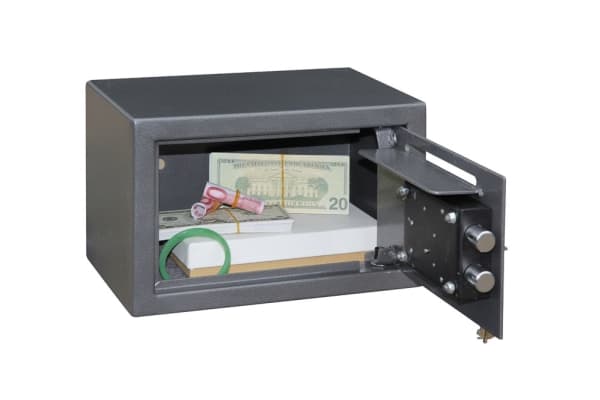 Phoenix Safe Co. Vela SS0801KD, Grafiitti, Avain, 10 L, Terästä, 310 mm, 200 mm