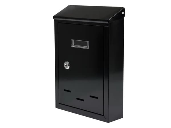 VOREL LETTER BOX 300 x 210 x 65mm BLACK 78540