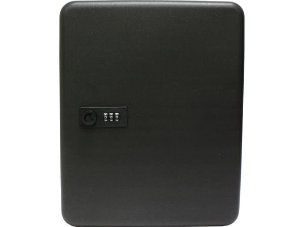 Metalplus Metalplus Hanging cabinet for 45 keys, black with a combination lock