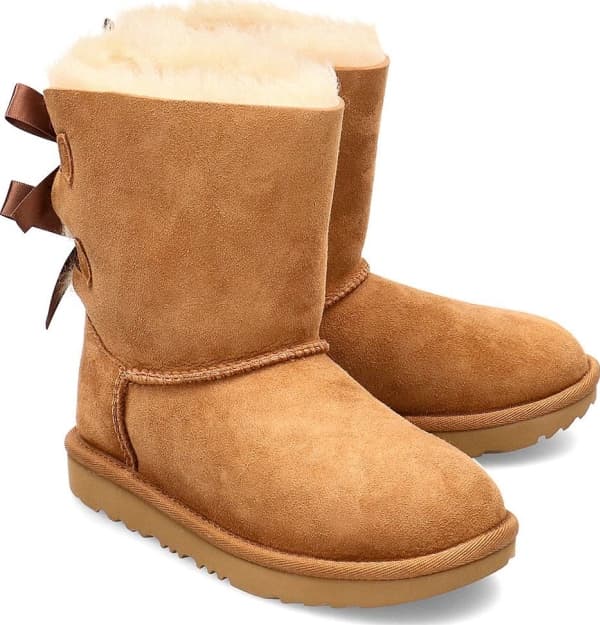 UGG UGG Australia Bailey Bow - Kids Boots - 1017394K CHESTNUT 35