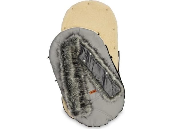 Sensillo SENSILLO ESKIMO GRAY/WOOL SLEEPING MUG 100 X 46