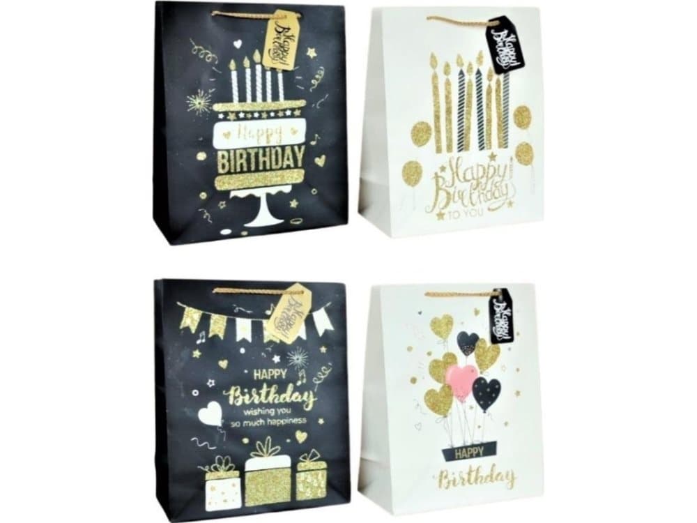 Glitter gift bag JYWK 184 M
