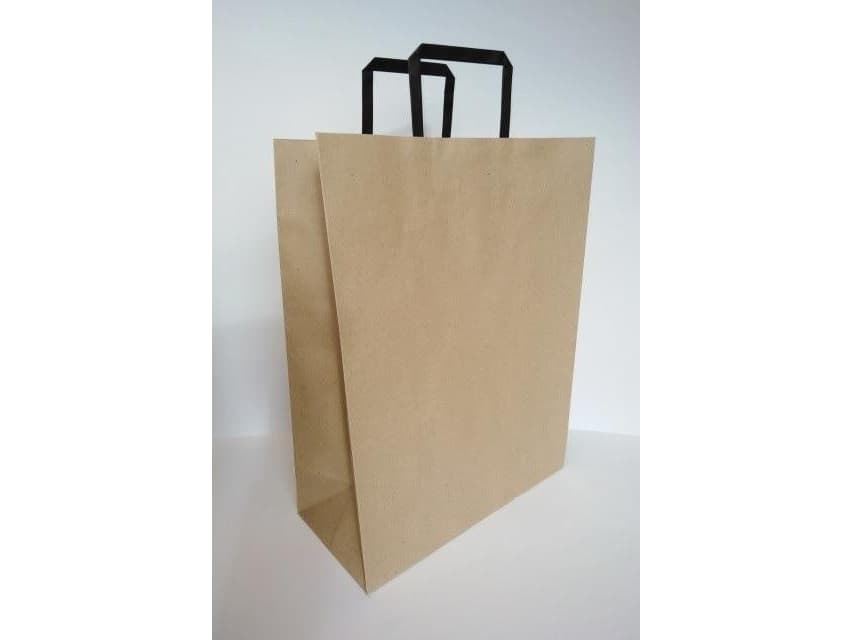 Smooth bag KRAFT 320x420x150 FRESH
