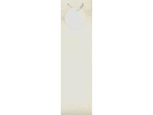Polsirhurt presentpåse flaska grå 40x12,5x12,5