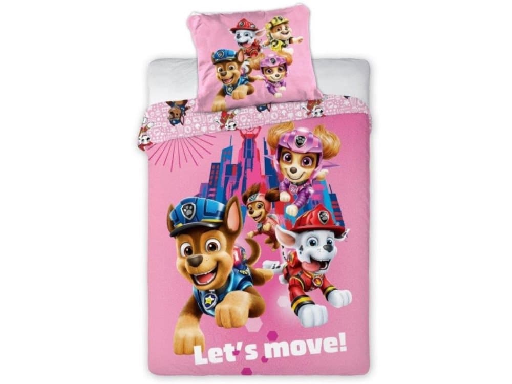 SÄNGKLÄDER PAW PATROL FILM NR 334 140X200+1X70X80
