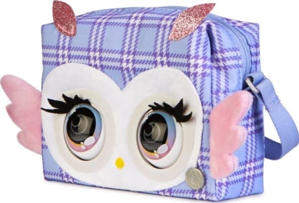 Spin Master Purse Pets Pets Print Perfect Owl Interaktiivinen laukku