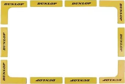Dunlop Dunlop lines, yellow, 12 pcs