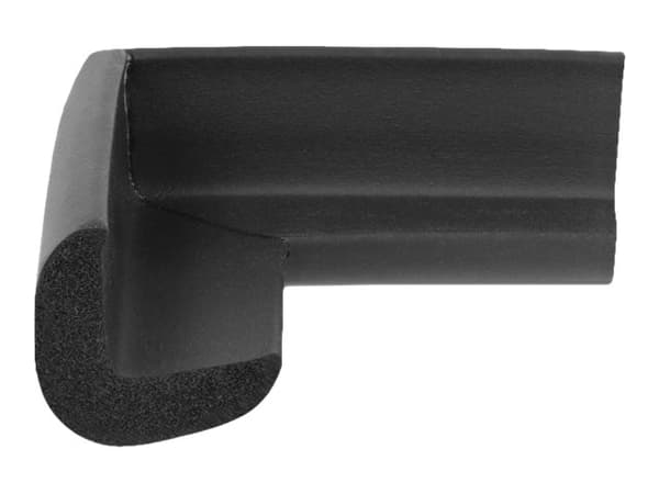 Delock Foam - Kantbeskytter - svart