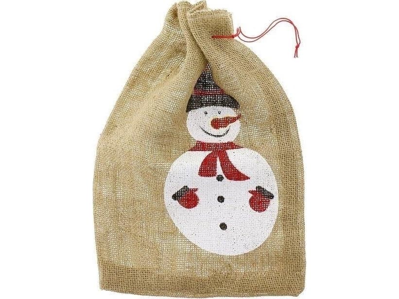 Gift bag snowman 36x50cm