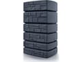 Pikkukuva 1 / 3: Prosperplast sadevesisäiliö Tower Stone antrasiitti 500L